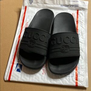 Gucci Black Slides
